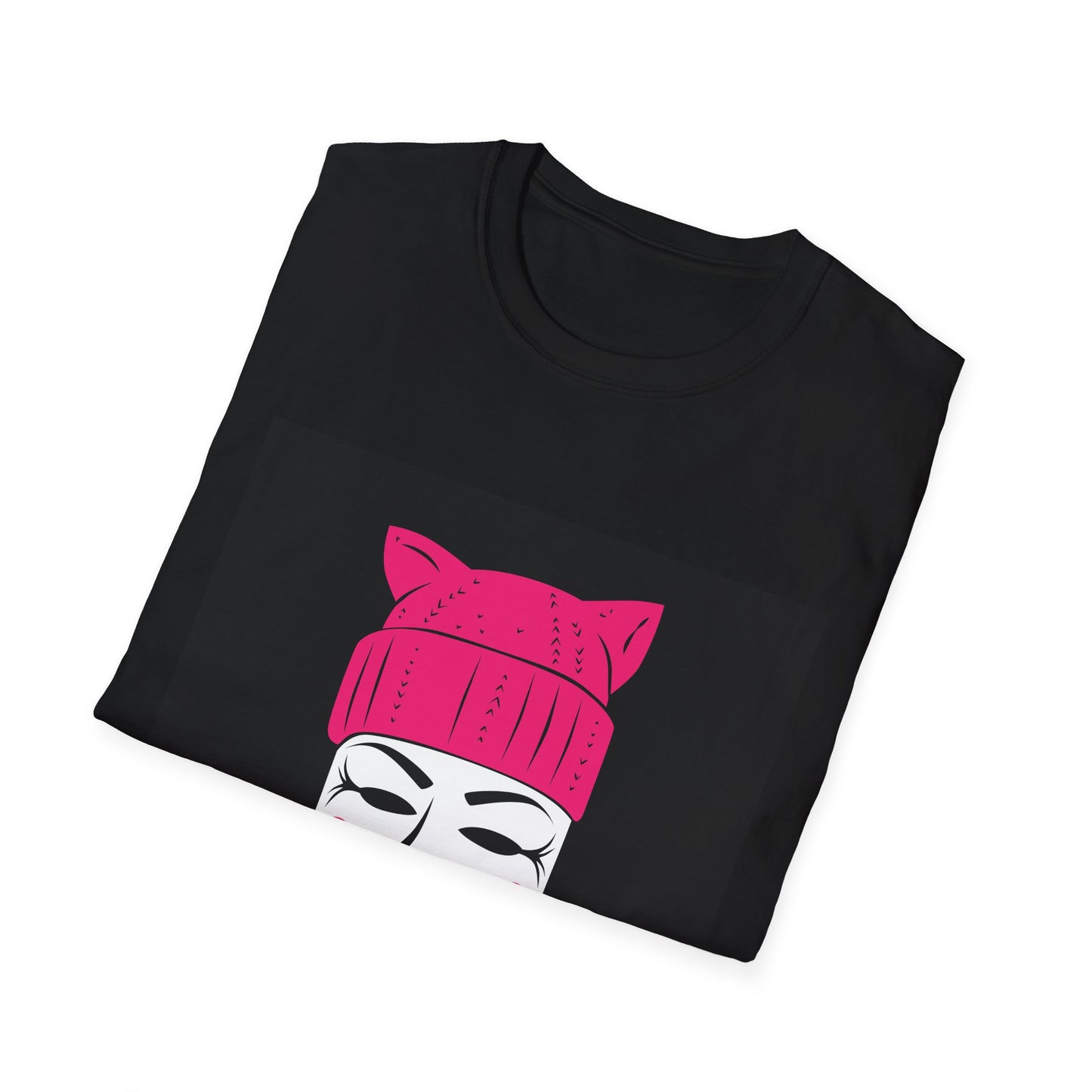 Guy in a Pink Hat T-Shirt